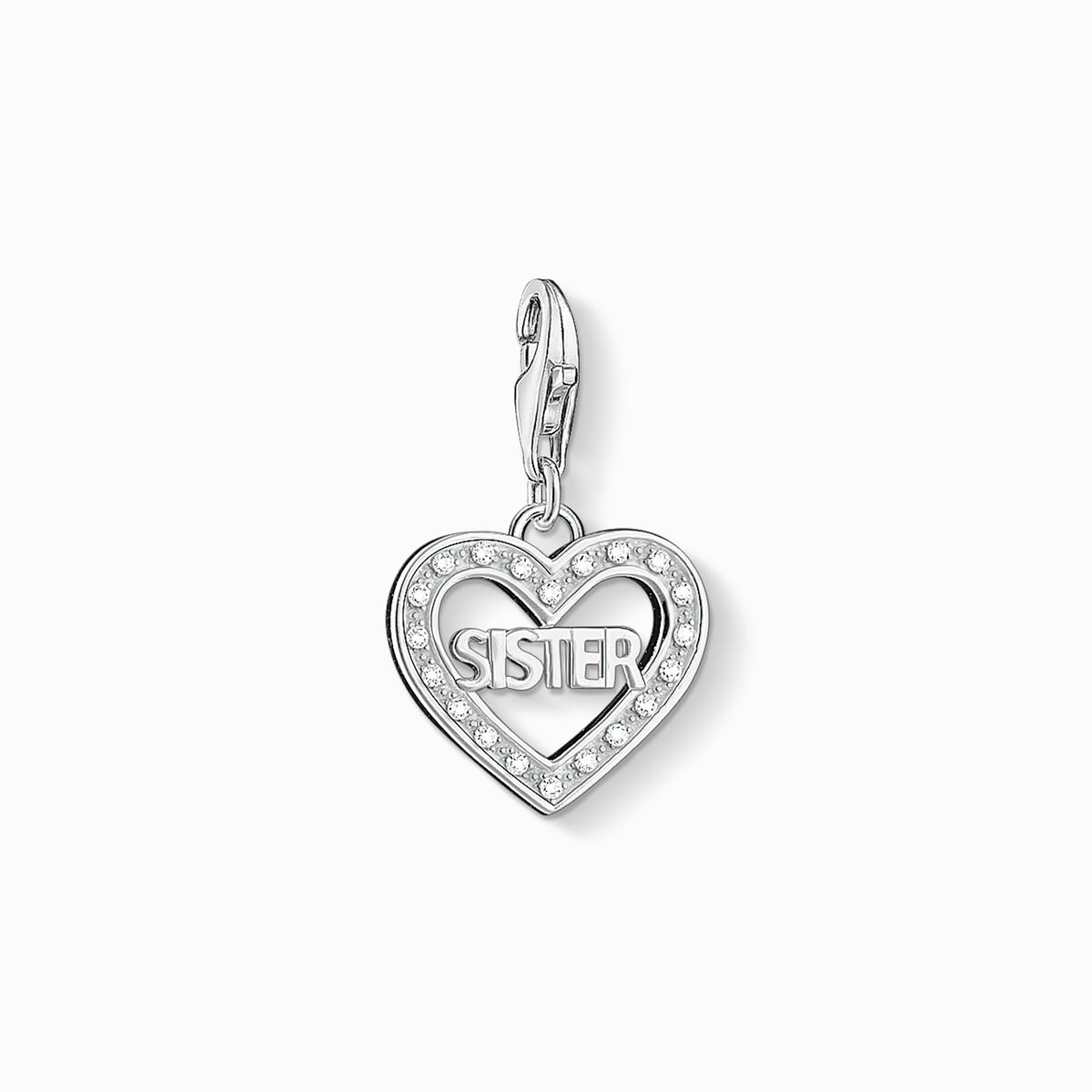 Charm pendant sister