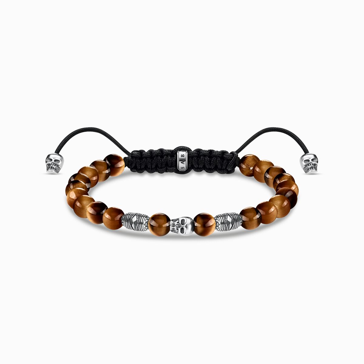 Bracelet brown skull