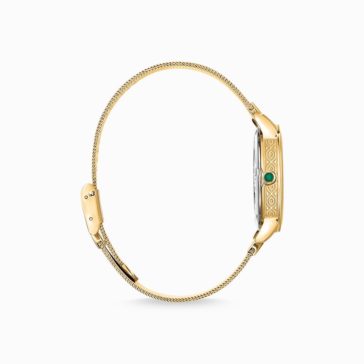 Women’s watch garden spirit malachite gold
