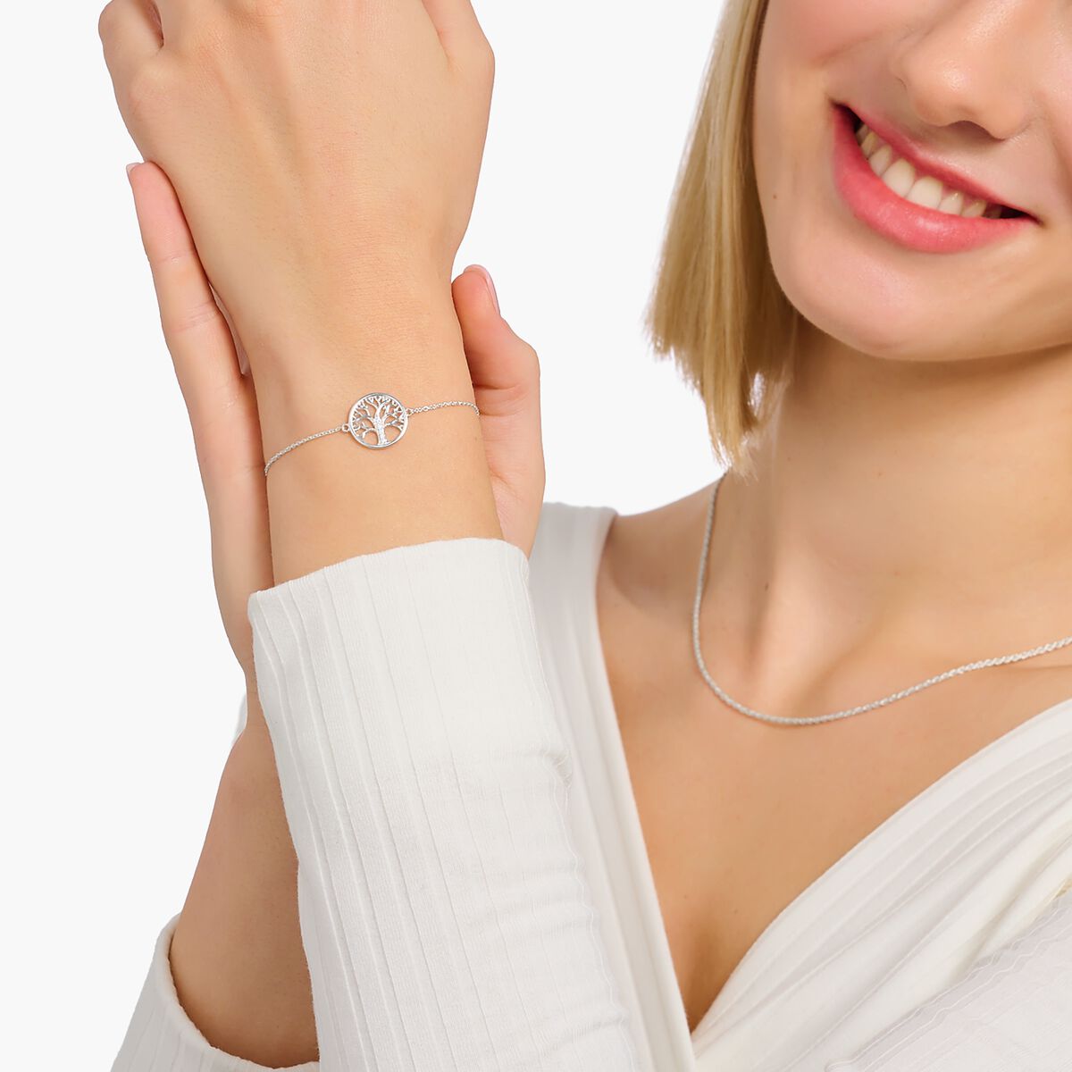Bracelet Tree of Love silver