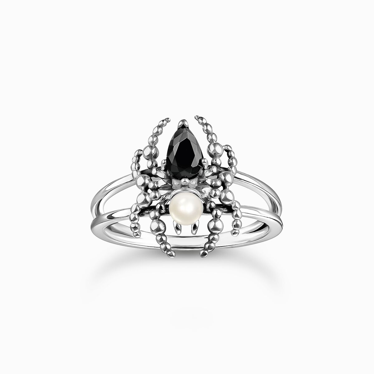 Silver ring Spider Romance
