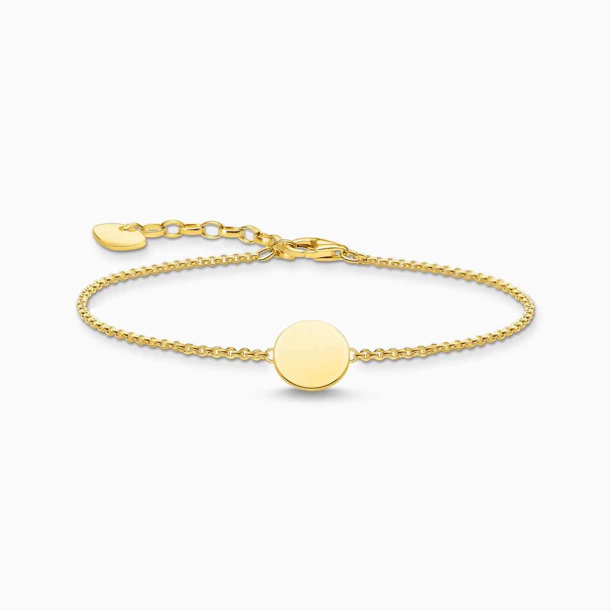 Bracelet disc gold