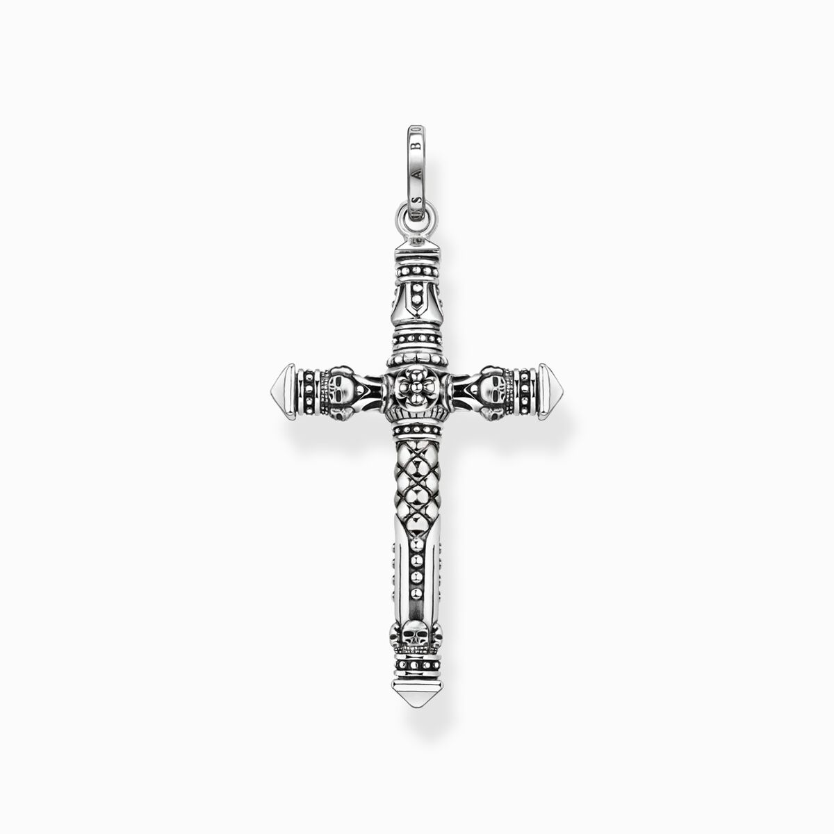 Pendant cross silver
