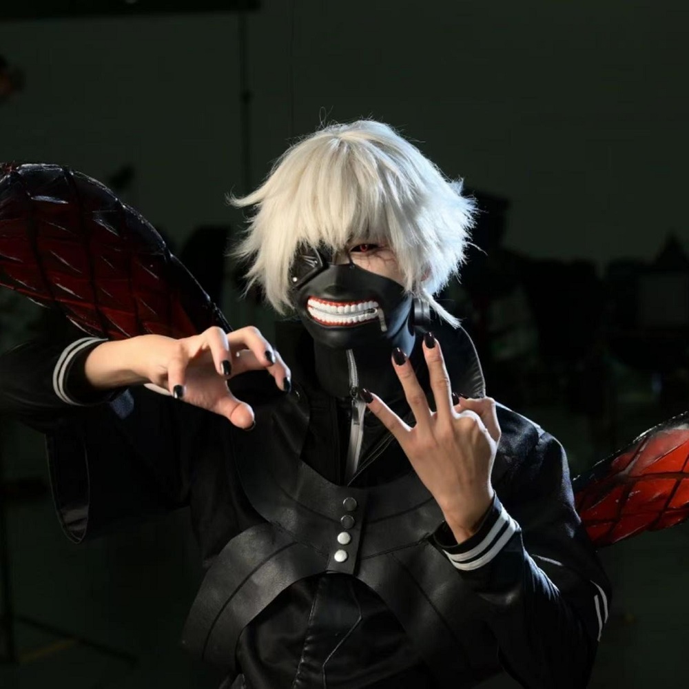 Tokyo Ghoul Cosplay Half Mask - ortacical