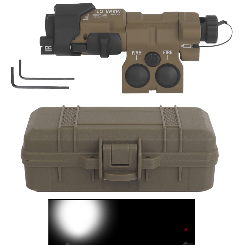 MAWL-C1+ Functional version (laser, flashlight) Tactical targeting accessories - ortacical