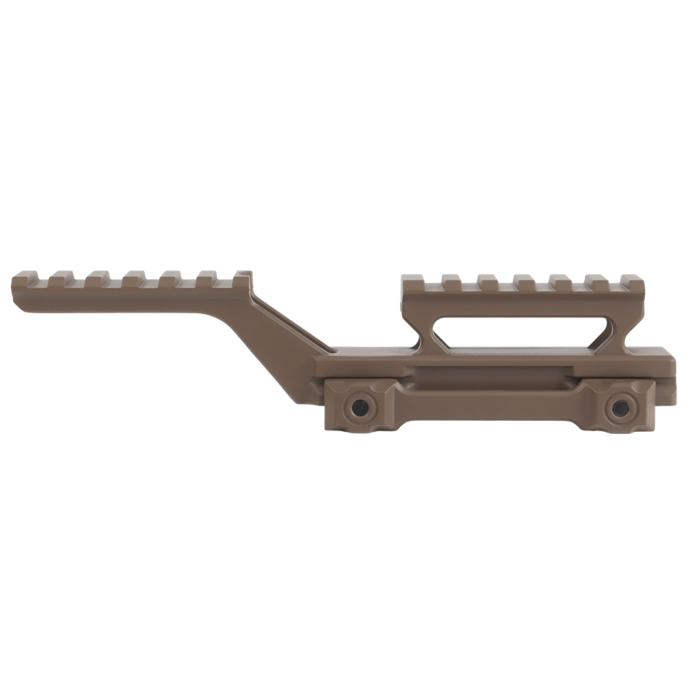 Serpentine T1 lift bracket (rail model) Lightweight alloy Picatini compatible - ortacical