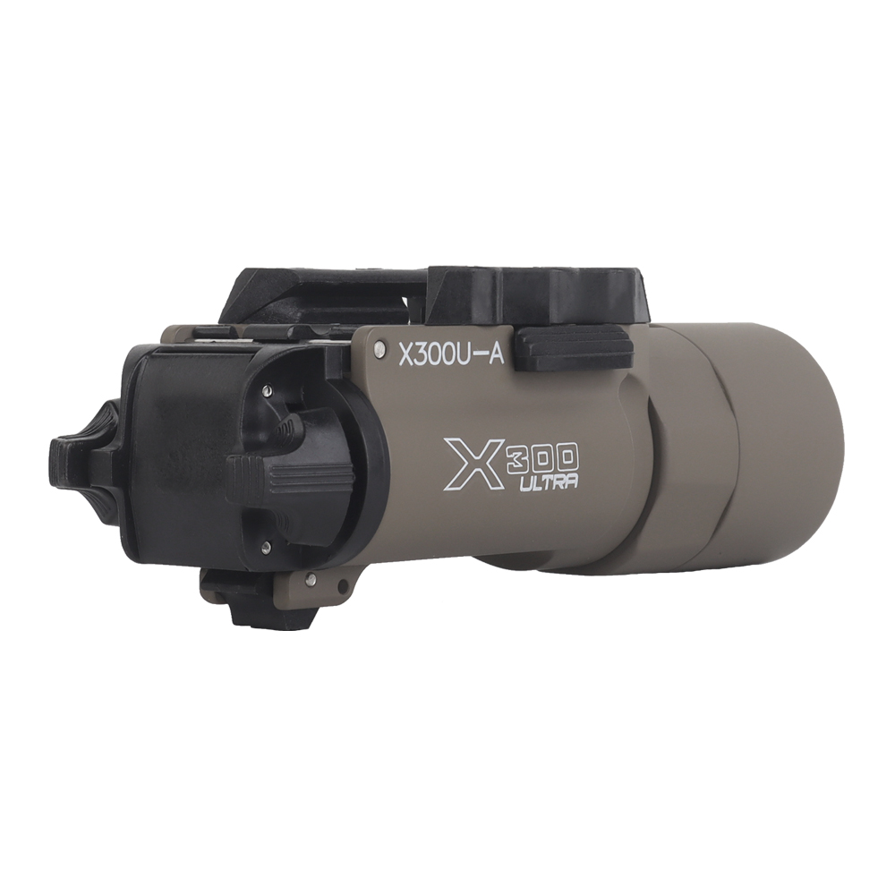 X300-A Tactical underhang Flashlight (SF model) 800 lumen alloy housing left and right dual switches - ortacical