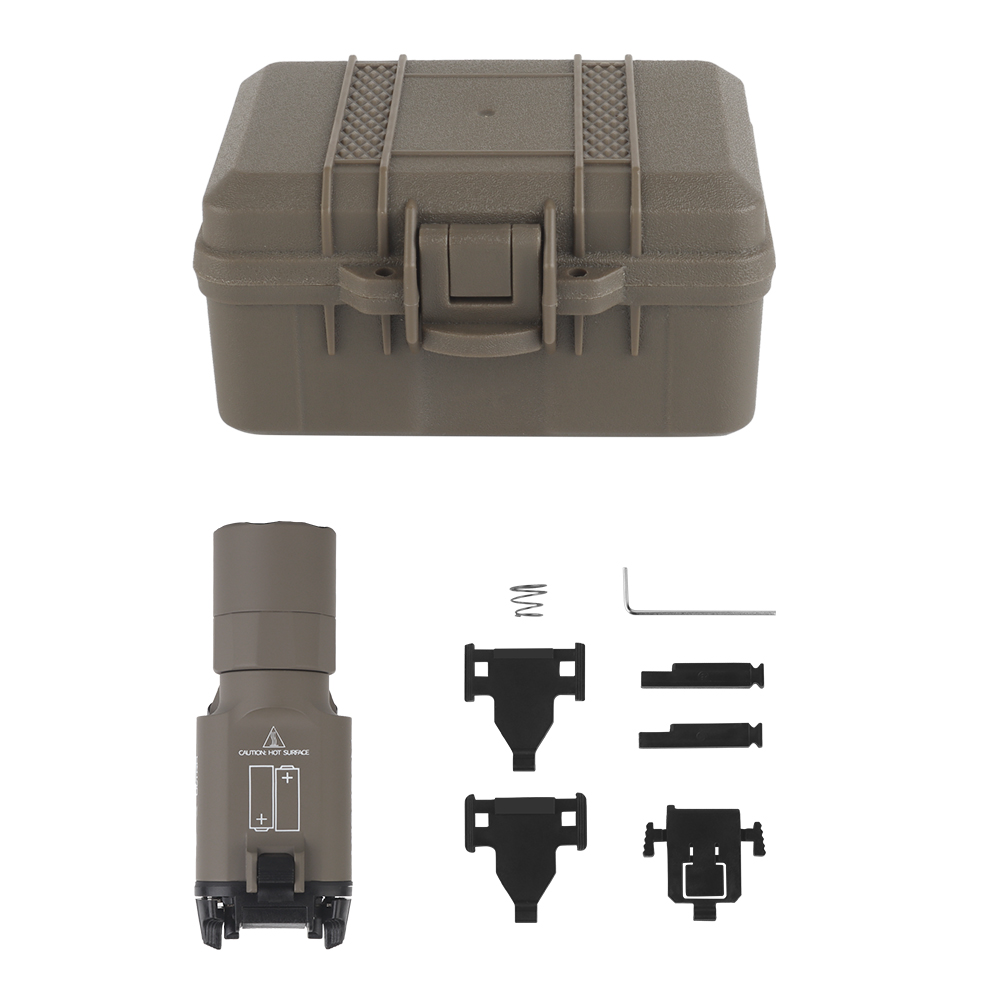 X300-A Tactical underhang Flashlight (SF model) 800 lumen alloy housing left and right dual switches - ortacical