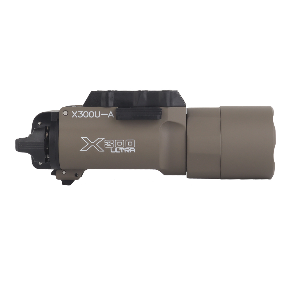 X300-A Tactical underhang Flashlight (SF model) 800 lumen alloy housing left and right dual switches - ortacical