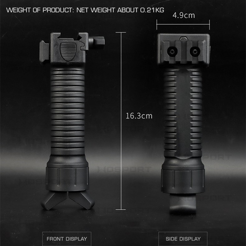 One click pop-up retractable bracket Outdoor sports (20mm) support auxiliary tripod - ortacical