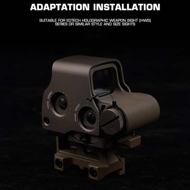 Outdoor tactical sports optics mount a 20mm Picatini track adapter for shooting airsoft paintball hunting accessories - ortacical