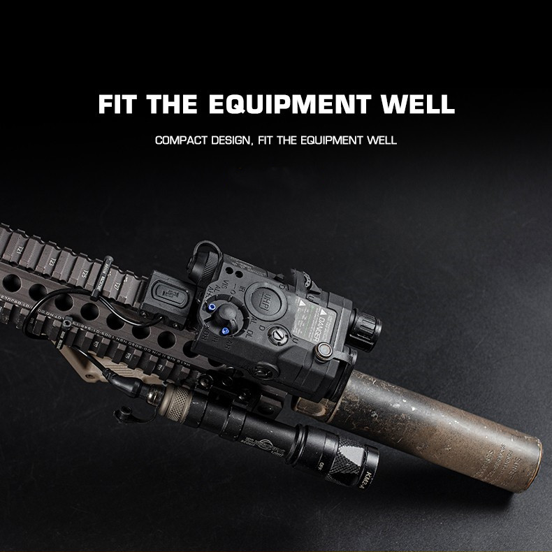 PEQ-15 (Green laser +IR infrared non-luminescence + flashlight) tactical green laser pointer - ortacical