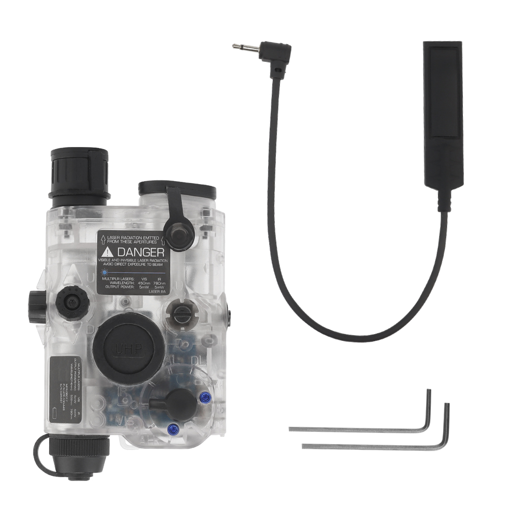 PEQ-15 (Green laser +IR infrared non-luminescence + flashlight) tactical green laser pointer - ortacical