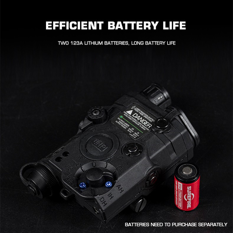 PEQ-15 (Green laser +IR infrared non-luminescence + flashlight) tactical green laser pointer - ortacical