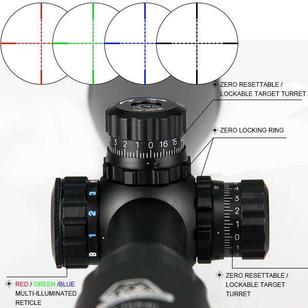4-16X40 RIFLE SCOPE For Sale - ortacical