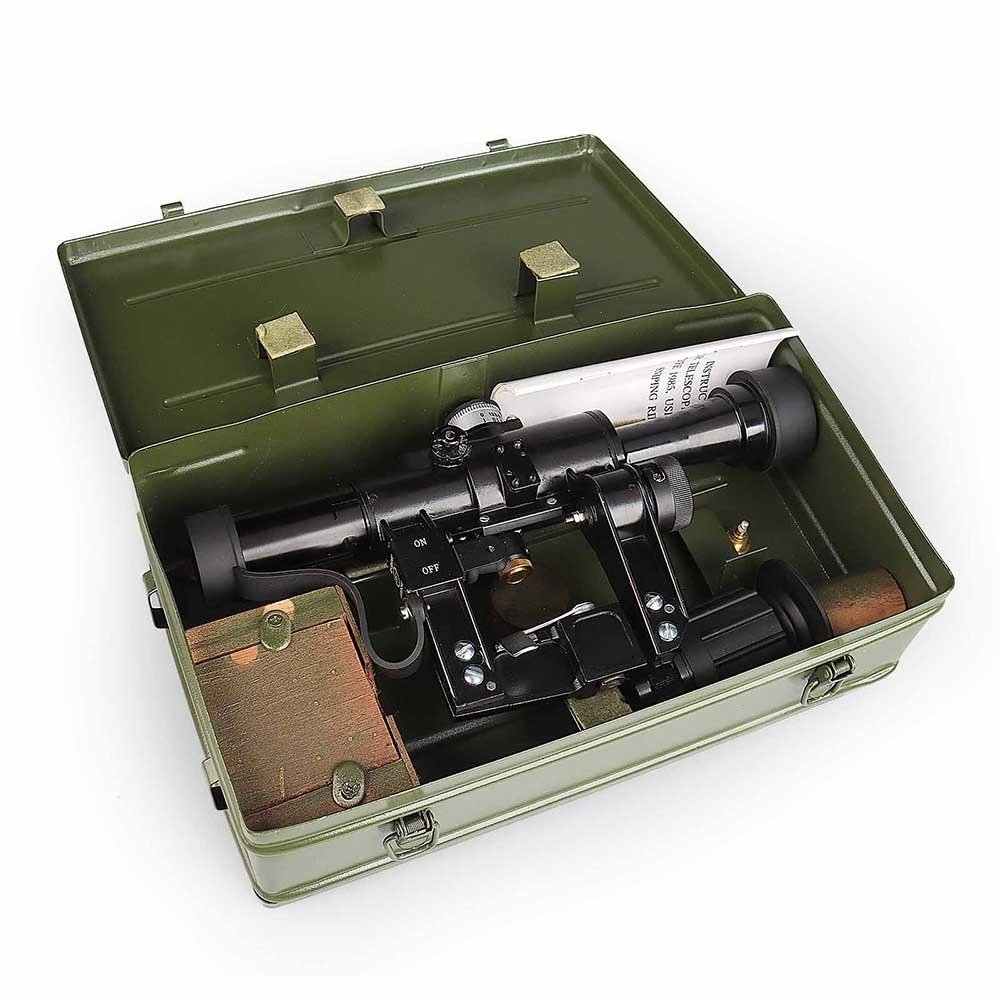 SVD 4X26 Side Mount Red Illuminated Tactical Hunting Riflescope Glass Reticle Optics Sights AK Rifle Sniper Scope - ortacical