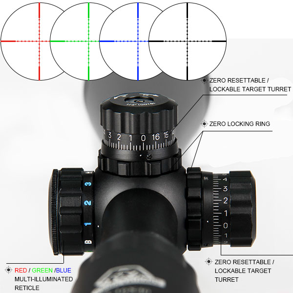 4X32 Mini Walther Rifle Scope - ortacical