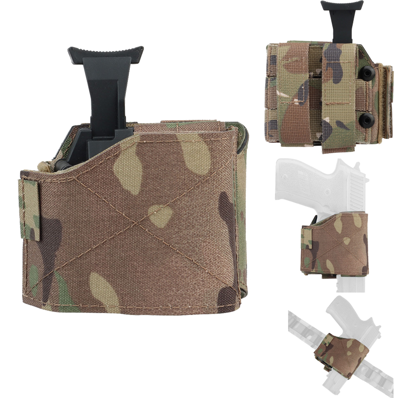 Tactical nylon cloth small size portable multi-fit MOLLE belt seal quick pull general G waist matching bag - ortacical