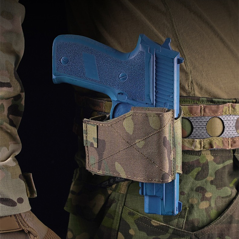 Tactical nylon cloth small size portable multi-fit MOLLE belt seal quick pull general G waist matching bag - ortacical