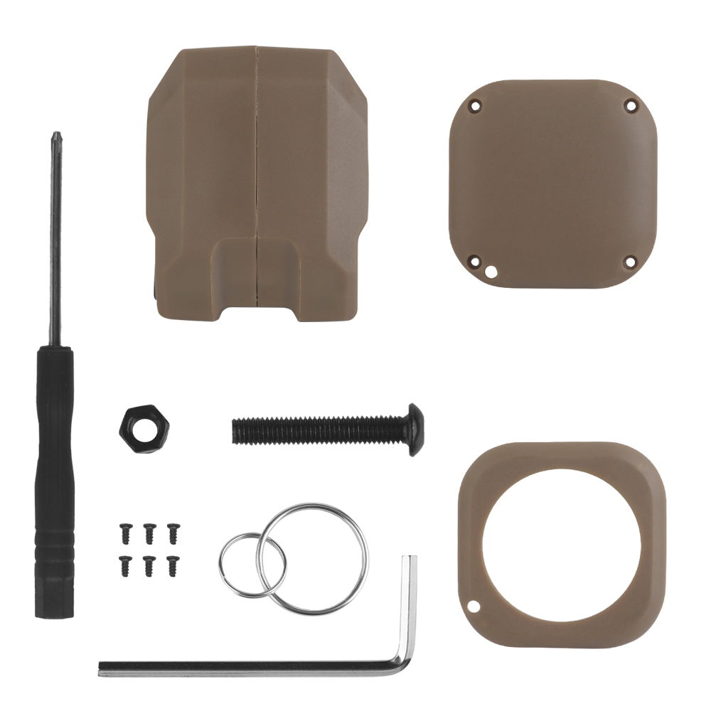 Apple IPhone AIR TAG navigation positioning tactical guide key chain ring retainer - ortacical