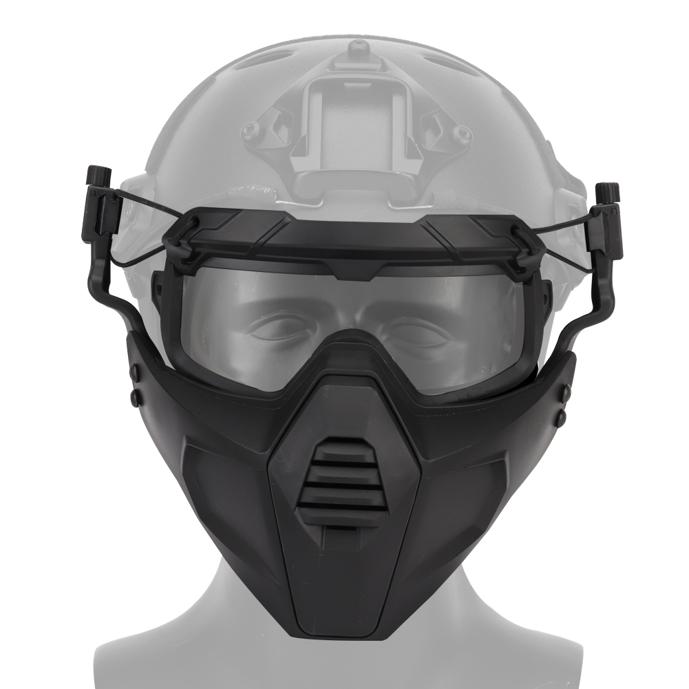 Multi-dimensional split tactical combination set mask Film props outdoor equipment mask - ortacical