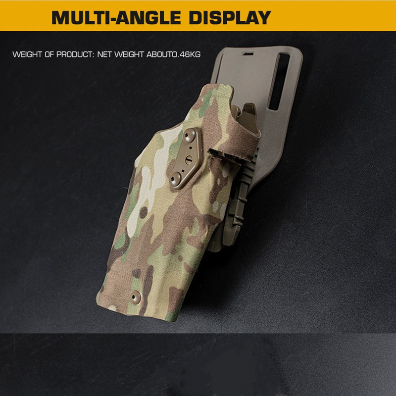 G17+X300灯具保护套ALS快拆别腰绑腿战术快拔影视道具 - ortacical