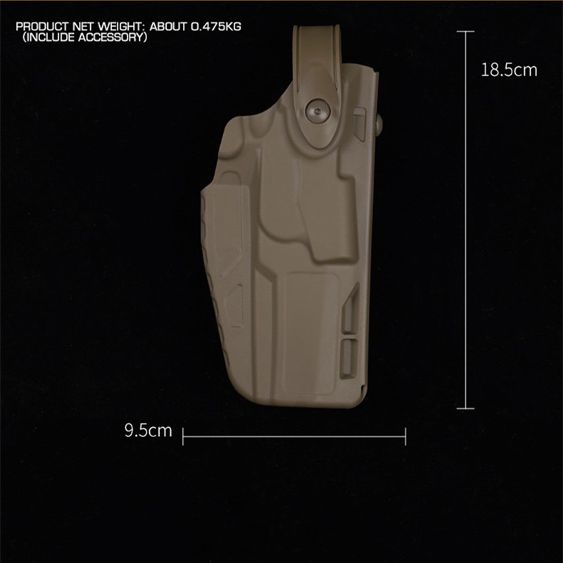 The MK-17 P320 holster comes with lower press plate QLS Quick release system leggings fit belt nylon - ortacical