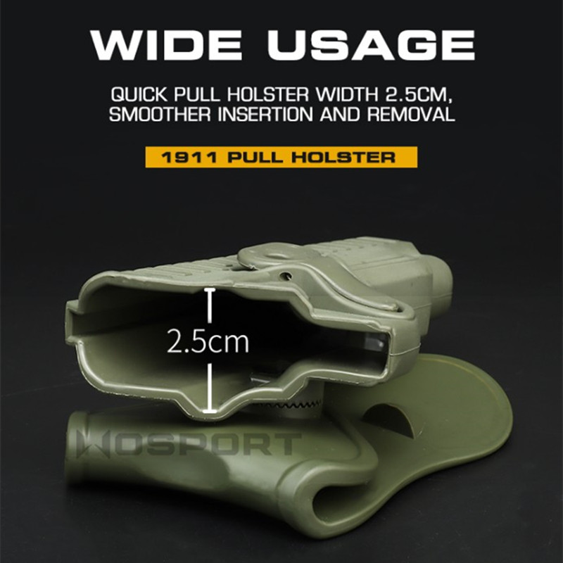 1911 Quick set tactical toy waist quick set - ortacical