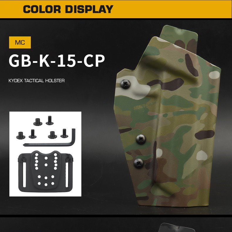 TCM K-board tactical adjustable quick-pull sleeve TTI 2011 COMBAT MASTER KYDEX - ortacical