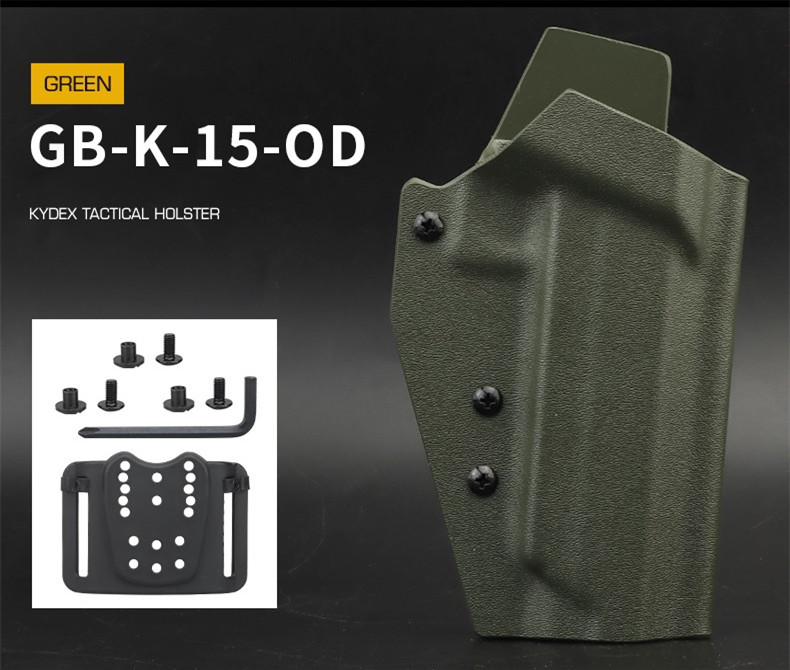 TCM K-board tactical adjustable quick-pull sleeve TTI 2011 COMBAT MASTER KYDEX - ortacical