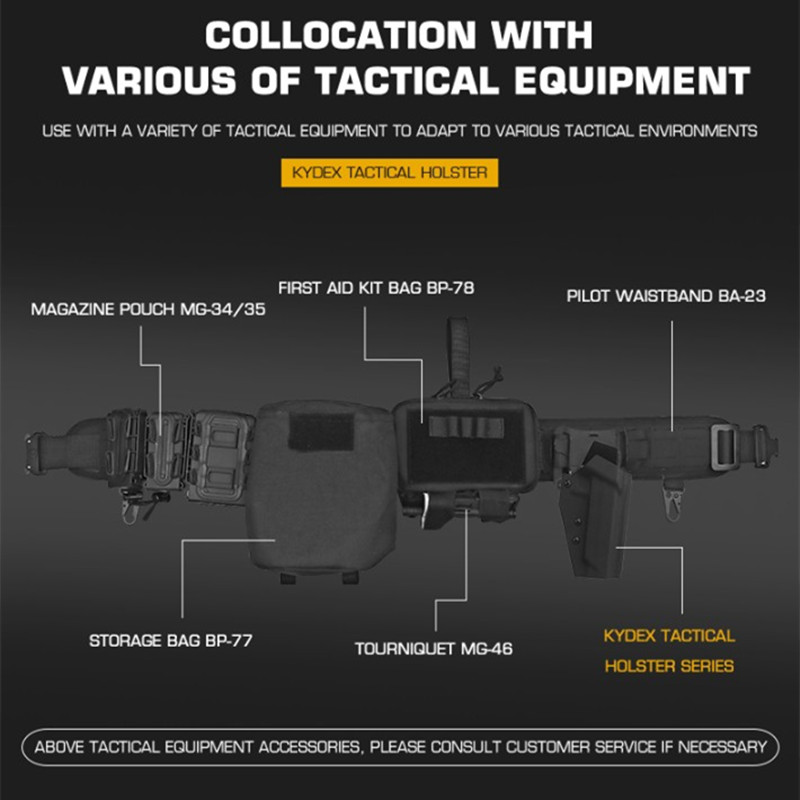 TCM K-board tactical adjustable quick-pull sleeve TTI 2011 COMBAT MASTER KYDEX - ortacical