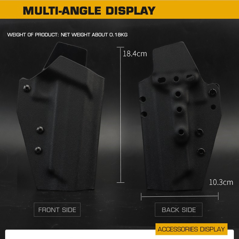 TCM K-board tactical adjustable quick-pull sleeve TTI 2011 COMBAT MASTER KYDEX - ortacical