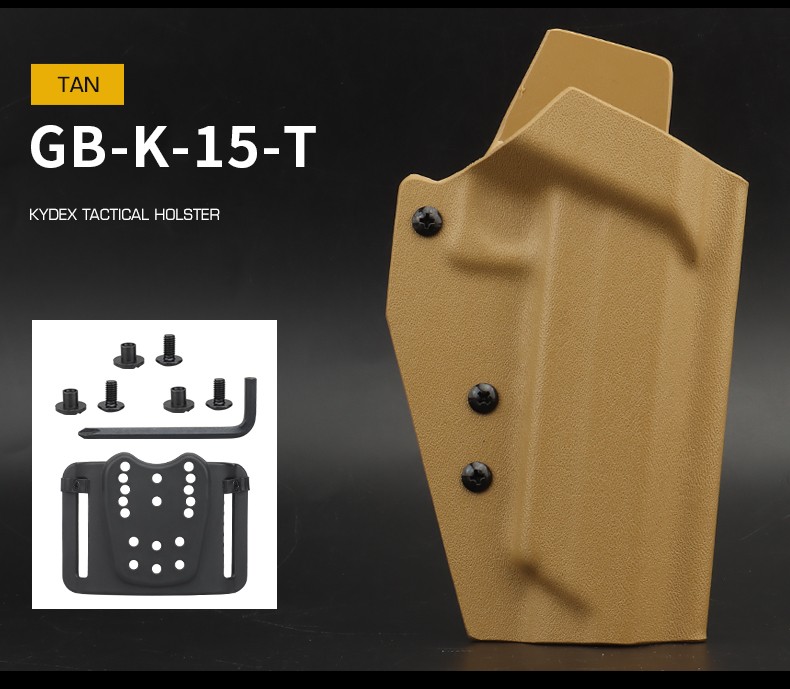 TCM K-board tactical adjustable quick-pull sleeve TTI 2011 COMBAT MASTER KYDEX - ortacical
