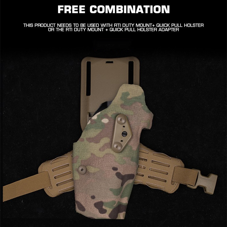 ARC lower pressure plate accessories Side Kick V2 style holster cushion gaiters secure - ortacical