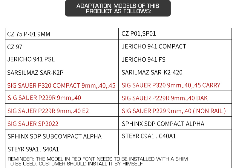 Glock Quick pull protective shell multi-function tactical equipment - ortacical