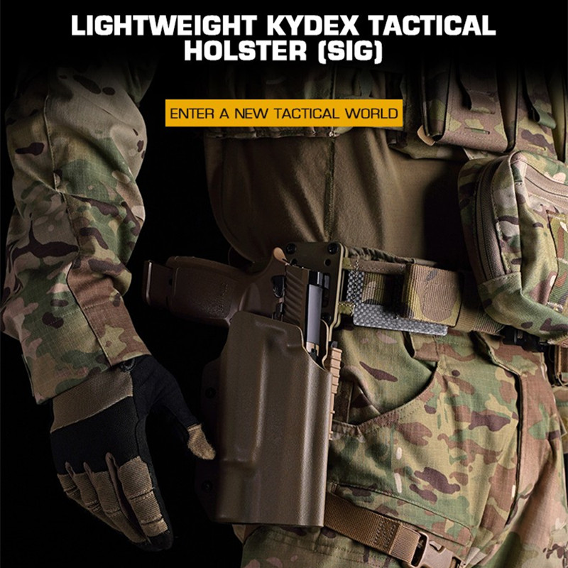 Suitable for the 9mm SIG P320 with the X300 Quick Deassembly Holster (SIG) belt - ortacical