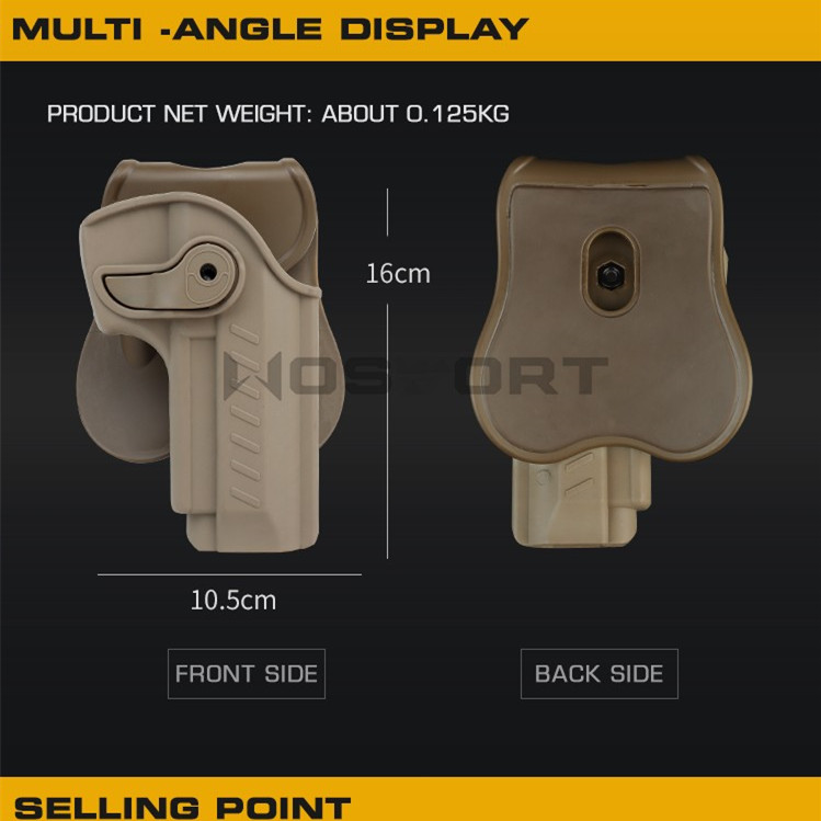 M92 Quick Pull sleeve tactical toy waist quick pull sleeve - ortacical