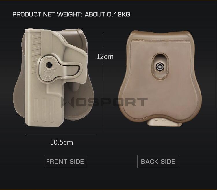 GLOCKS quick pull set left tactical toy waist quick pull - ortacical