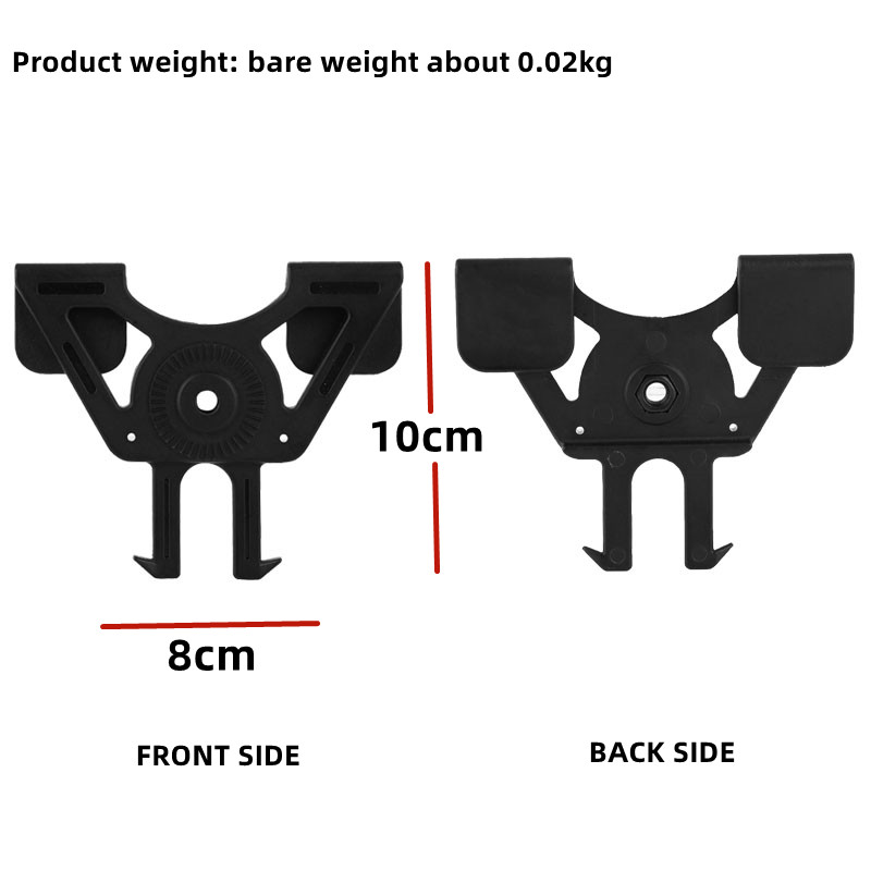 Quick-dial MOLLE Accessories Tactical Molly buckle with MOLLE tactical vest - ortacical