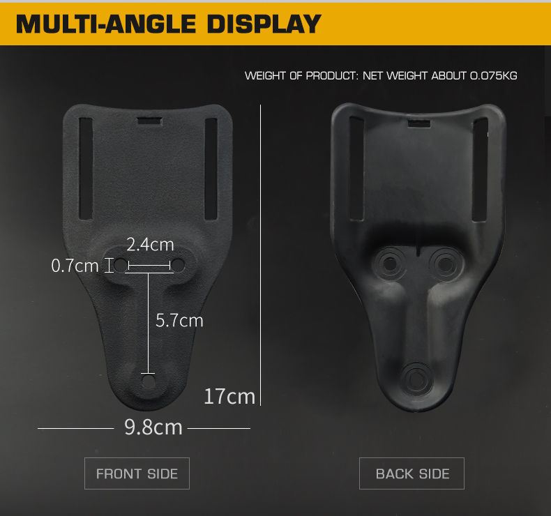 K-board Tactical Quick-pull Sleeve series tactical gaiter transfer base 17cm camouflage - ortacical