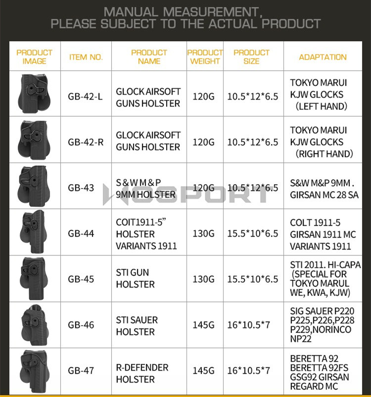 Speed-dial tactical F226 toy waist quickly set of SIG SAUER pull P220P225, P226, P228P229, NORINCONP22 - ortacical