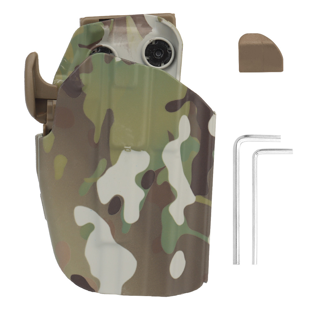 Small tactical quick dial device multi-specification adaption set waist quick pull set film props right hand - ortacical