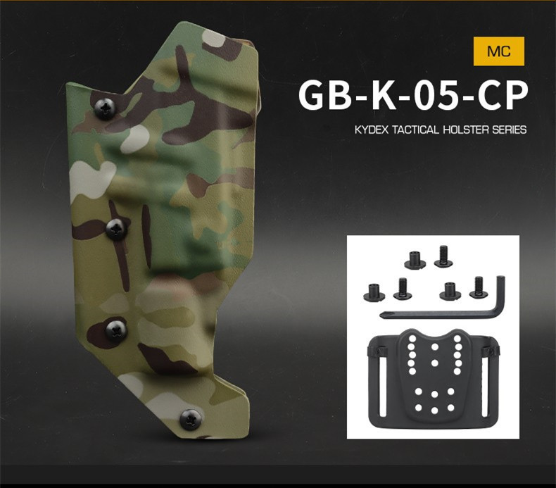 Tactical multiple combination modes Kydex board X300 luminaire adjustable camo quick pullout sleeve - ortacical