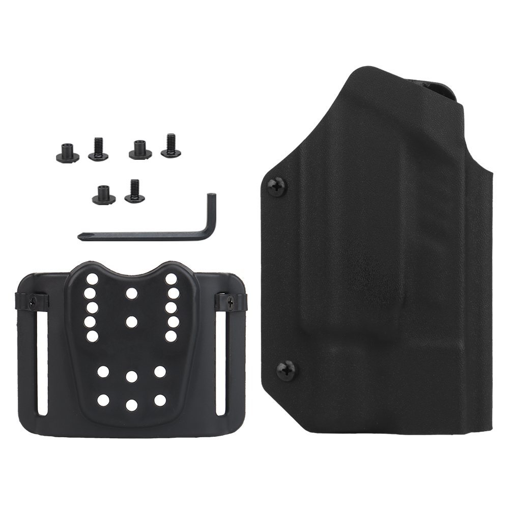 Lightweight and portable KYDEX quick-pull-out tactical equipment for Gray-Rocker pistol storage - ortacical