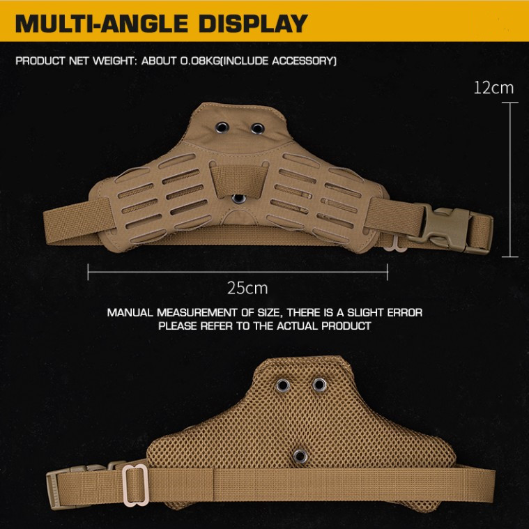 Side Kick V2 style holster mat molle mounts quick-draw holster gaiters - ortacical