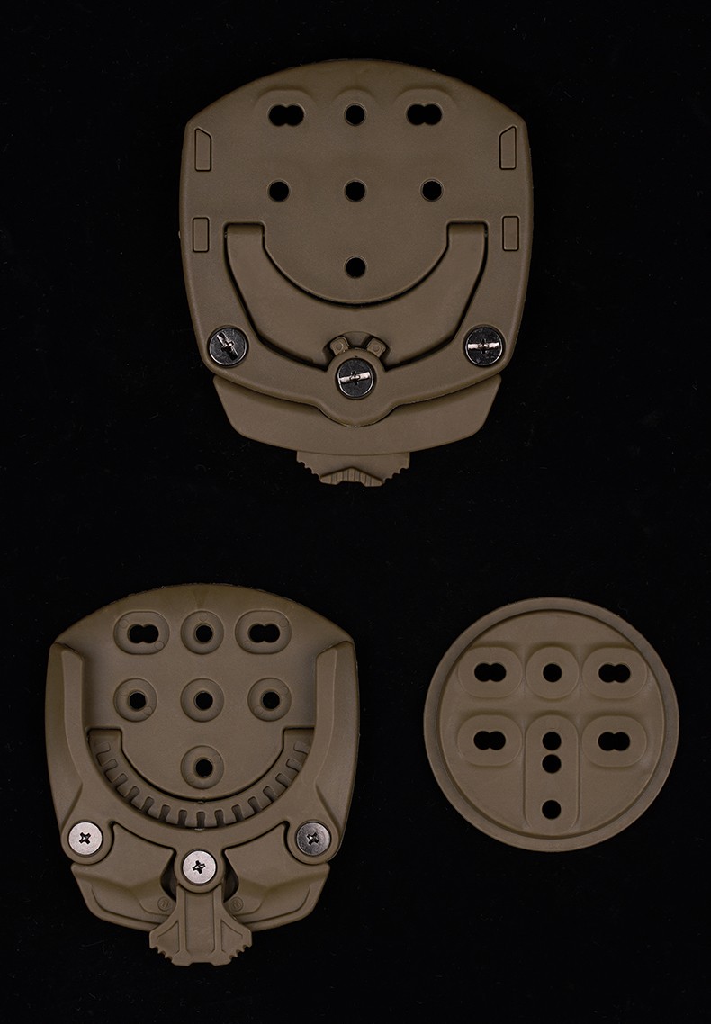 360 degree rotation free adjustment Angle quick pull sleeve base adapter nylon material - ortacical