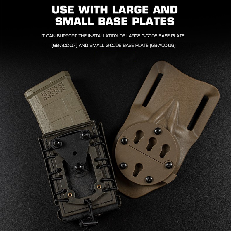 RTI quick remove pressure plate adjustable Angle quick remove safety ADAPTS to G-CODE specification quick mount plate - ortacical