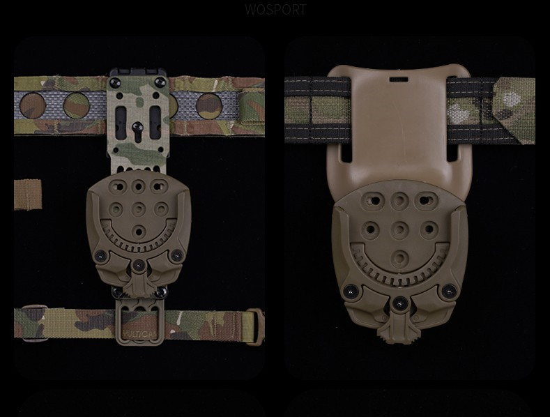 360 degree rotation free adjustment Angle quick pull sleeve base adapter nylon material - ortacical