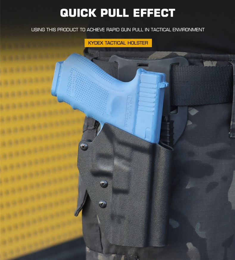 GK-34 standard interface special camouflage quick pull-out sleeve Kydex imported material thickness 3m - ortacical