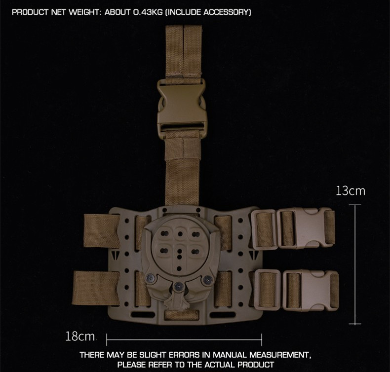 360 degrees free adjustment Angle fast put sleeve base adapter (gaiter) Velcro strap - ortacical